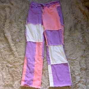 AMAZON: trendy patch pants